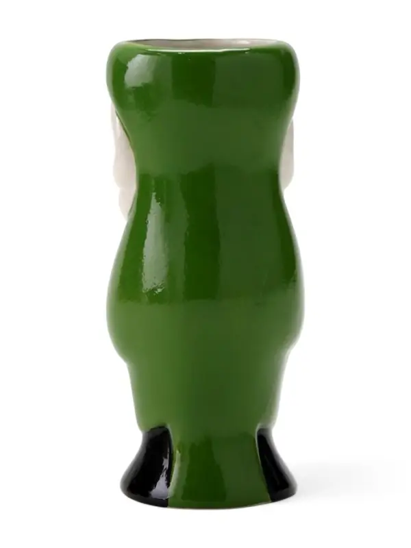 Стакан для коктейлей &laquo;Тики&raquo;, 400 мл, зелёный попугай, керамика