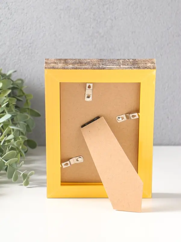 Фоторамка пластик 10х15 см "Прованс" бежево-коричневый 19х13,7х3 см