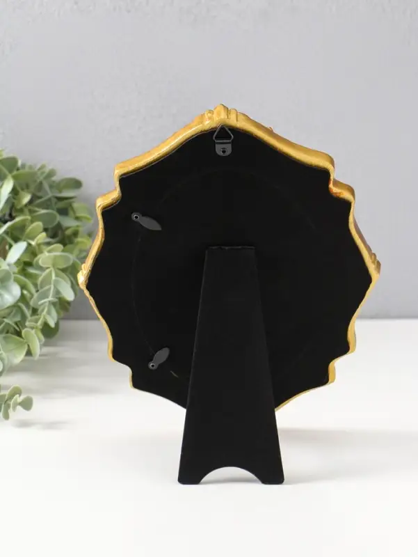 Фоторамка полистоун 12х17 см "Фрейлина" золото 1,5х18,5х23,8 см