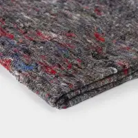 Салфетка - тряпка хозяйственная Доляна, 50×60 см, плотность 180 г/м², строчка 2,5 мм, с оверлоком, серая