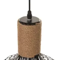 Светильник &laquo;Клубок&raquo; 1&times;40 Вт Е27 черный 28&times;28&times;28 см