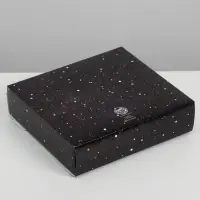 Коробка подарочная, упаковка, &laquo;Stars&raquo;, 20 х 18 х 5 см