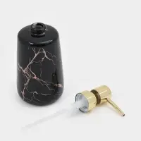 Дозатор для жидкого мыла SAVANNA Lightning, 350 мл, цвет чёрный