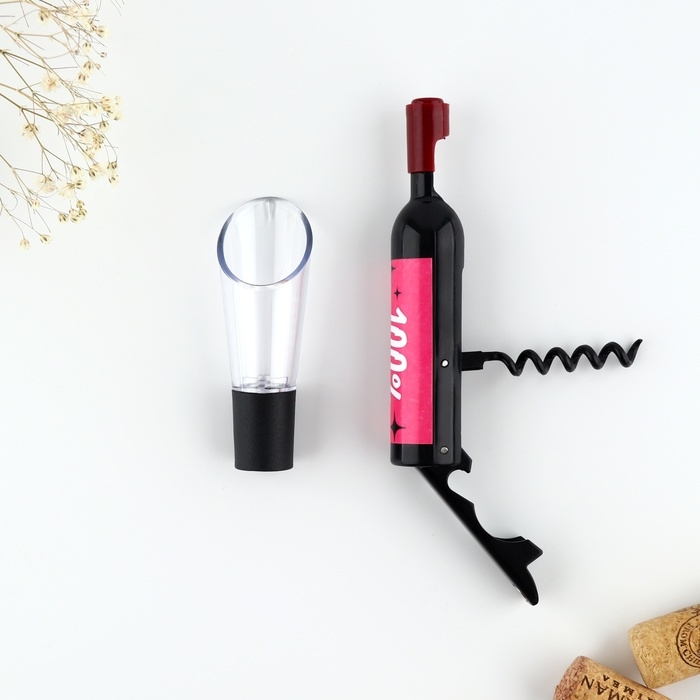 Штопор и аэратор для бутылки вина «Ведьмы не стареют» Штопор и аэратор для бутылки вина «Ведьмы не стареют»