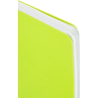 Бизнес-тетрадь А5,96л,кл,спир,пластик,тон.бл. Attache Bright colours Лайм