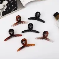 Краб для волос "Петля" 7 см, микс Краб для волос "Петля" 7 см, микс