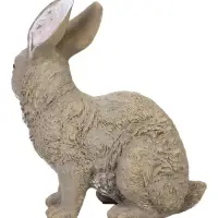 Садовая фигура из полистоуна &laquo;Заяц с большими ушами&raquo;, 25&times;12&times;30 см