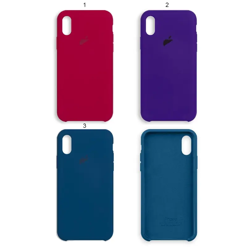 Чехол iPh X/XS Silicon Case APL WS (с лого в пакетике) Чехол iPh X/XS Silicon Case APL WS (с лого в пакетике)