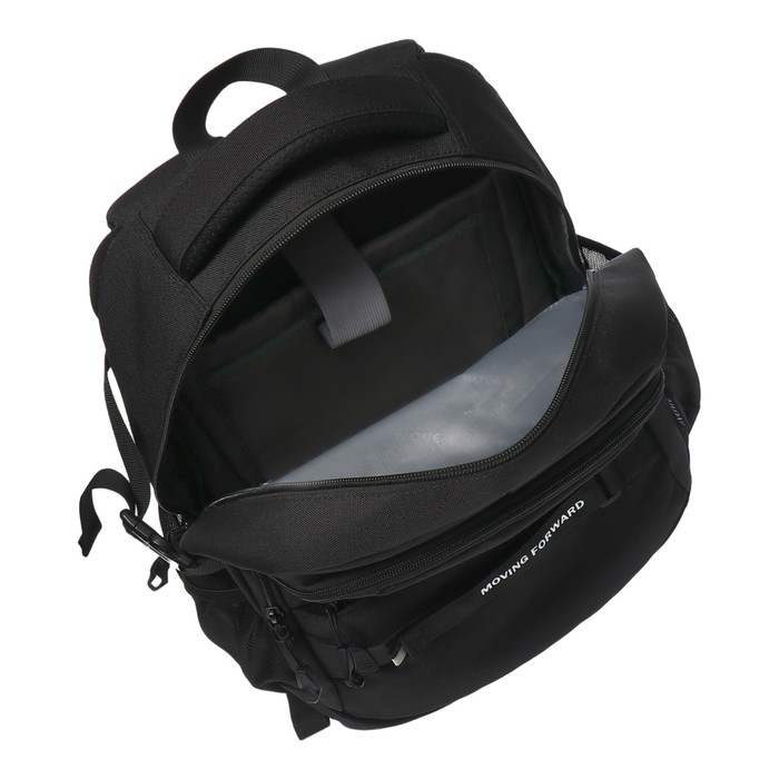 Рюкзак молодежный 44 х 30 х 20, эргономичная спинка, deVENTE Moving Forward 19L, Black 7032412 Рюкзак молодежный 44 х 30 х 20, эргономичная спинка, deVENTE Moving Forward 19L, Black 7032412