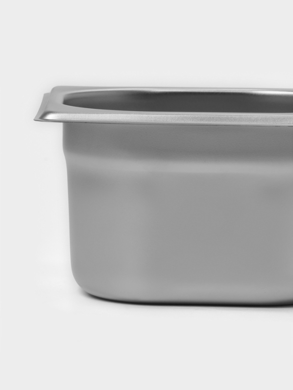 Гастроемкость 1/6x100 мм, 176x162x100 мм, толщина 0,8 мм Гастроемкость 1/6x100 мм, 176x162x100 мм, толщина 0,8 мм