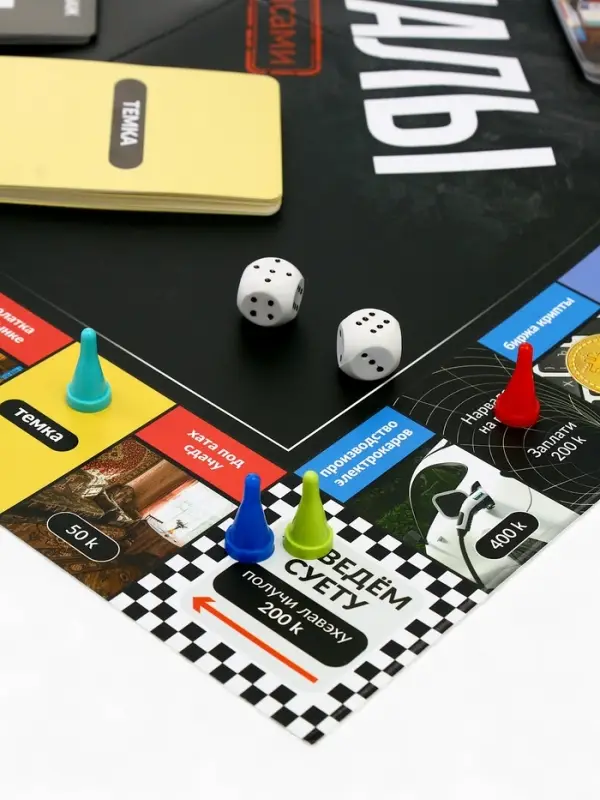 Настольная экономическая игра для тех, кто в теме  Настольная экономическая игра для тех, кто в теме "РЕШАЛЫ"