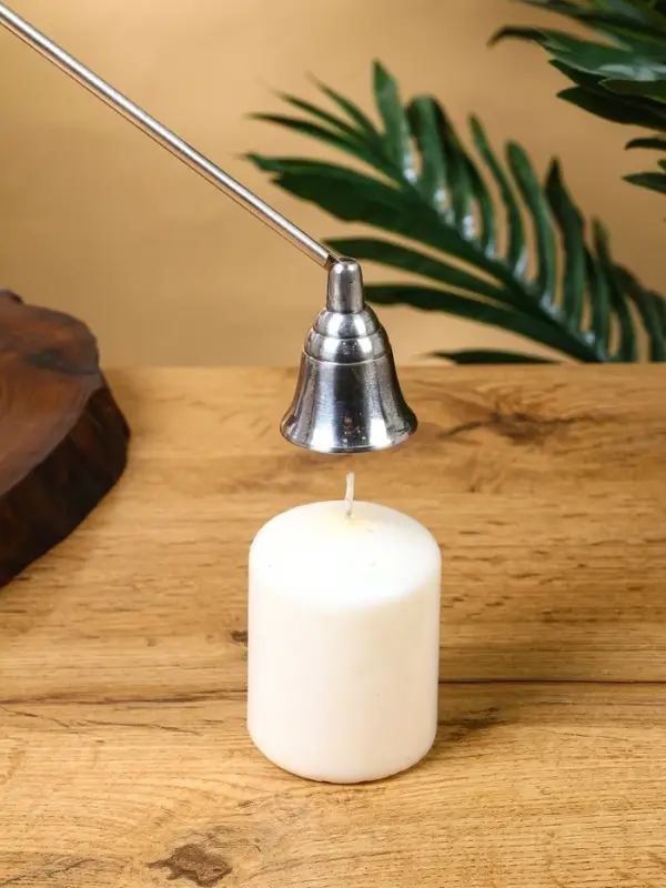 Гаситель для свечей «Фея», 25 см, латунь