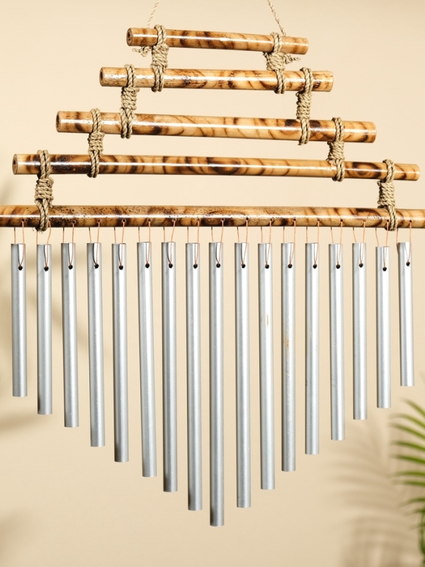 Музыка ветра Музыка ветра "Лесенка" бамбук, сиграсс, алюминий 30х1,5х45 см