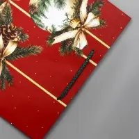 Пакет подарочный новогодний ламинированный, &laquo;Новогодние игрушки&raquo;, 26&times;12&times;32 см