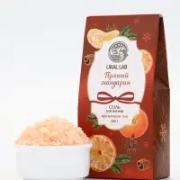 Соль для ванны, аромат пряный мандарин, 200 г, URAL LAB Соль для ванны, аромат пряный мандарин, 200 г, URAL LAB
