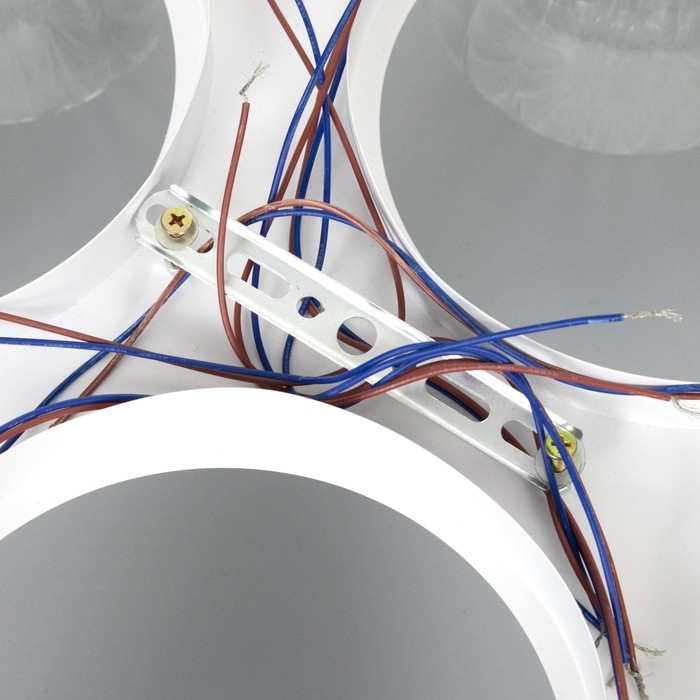 Люстра 2795/6 E27 40Вт белый 60х60х20 см BayerLux Люстра 2795/6 E27 40Вт белый 60х60х20 см BayerLux