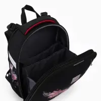 Рюкзак школьный для девочки &laquo;Бабочка&raquo;, Stavia, эргономичная спинка, 30&times;16&times;38 см, чёрный