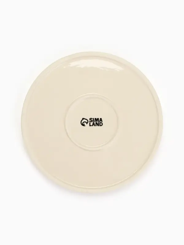 Тарелка керамическая плоская &laquo;Нежность природы&raquo;, 21.2 см