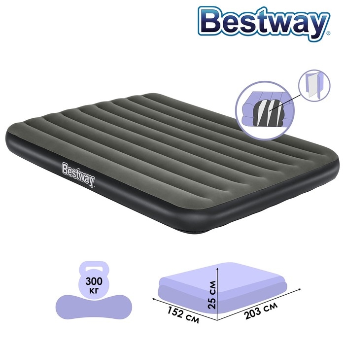 Матрас надувной Tritech Queen 203 x 152 x 25 см 6713N Матрас надувной Tritech Queen 203 x 152 x 25 см 6713N