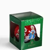 Ёлочный шар &laquo;Любава&raquo;, новогодний, d=8.5 см, МИКС