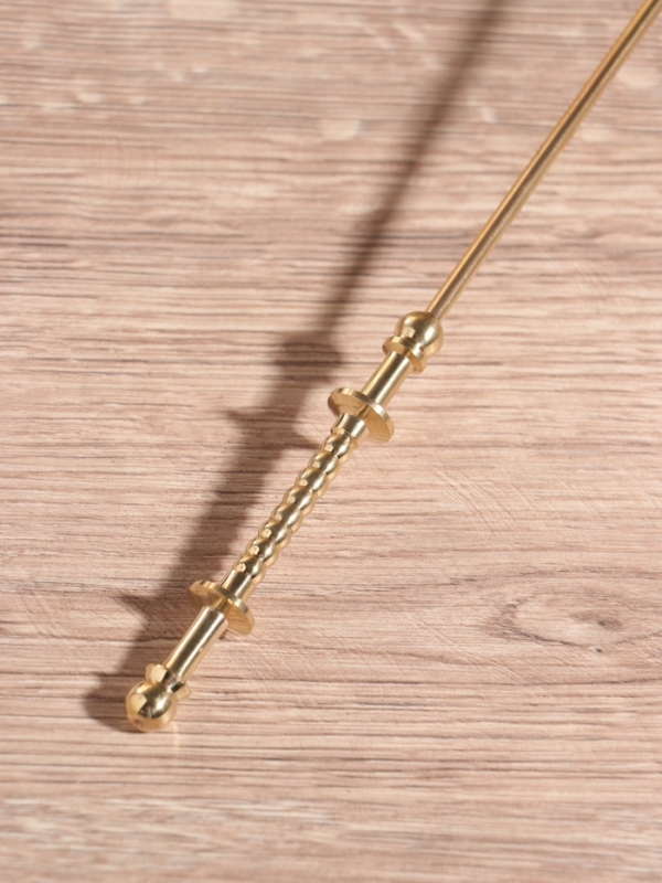 Гаситель для свечей Гаситель для свечей "Еловая шишка" латунь 28,5 см