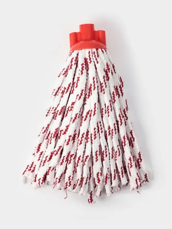 Насадка для швабры верёвочная Доляна, микрофибра, 30&times;7&times;6.5 см, цвет МИКС