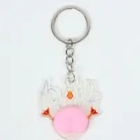 Брелок мялка для ключей "Тапай и не крякай"