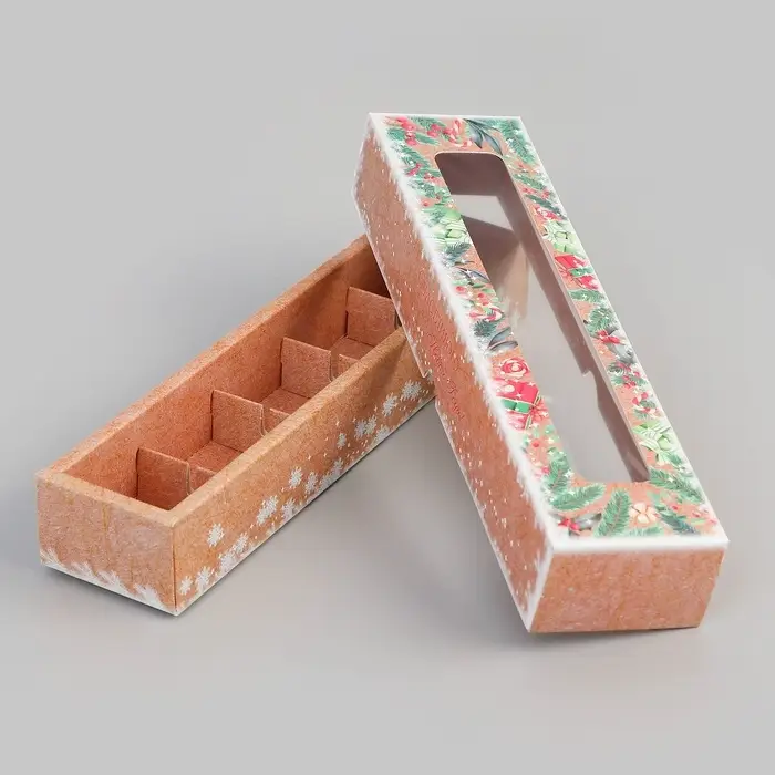 Коробка под 5 конфет «Счастливых моментов», 21×5×3.3 см Коробка под 5 конфет «Счастливых моментов», 21×5×3.3 см