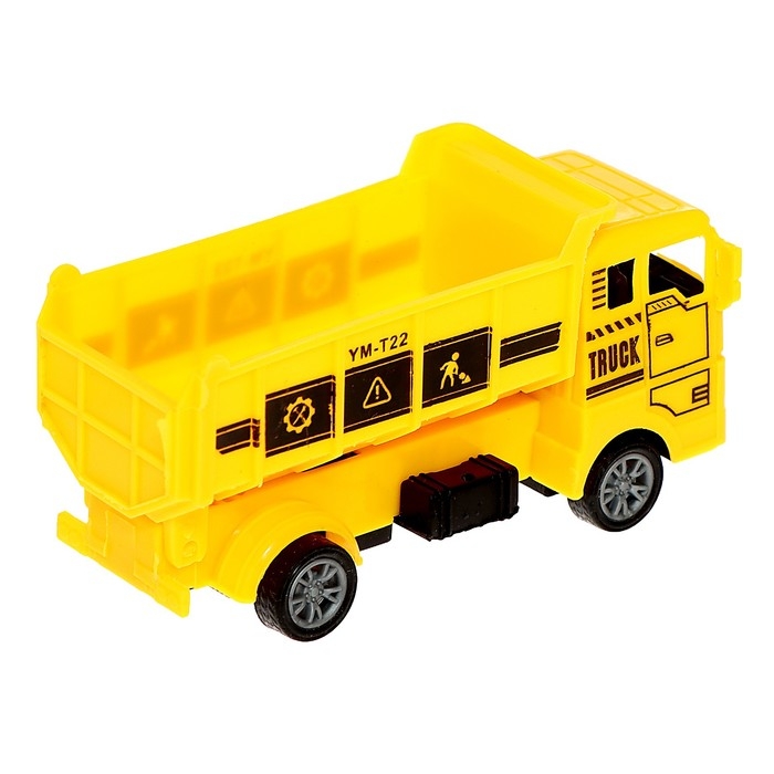 Набор машинок «Спецтехника», 3 шт, дорожные знаки, МИКС Набор машинок «Спецтехника», 3 шт, дорожные знаки, МИКС