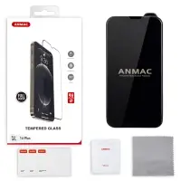 Защитное стекло iPh 14 Plus (6.7) Full Cover ANMAC черное Арт.1137406