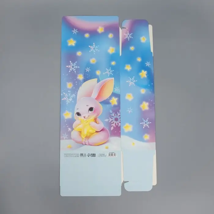 Подарочная коробка - конфета новогодняя складная «Сказочный Новый Год», 18 х 28 х 10 см Подарочная коробка - конфета новогодняя складная «Сказочный Новый Год», 18 х 28 х 10 см