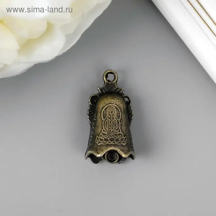 Колокольчик бронза 2,7*1,5 см Колокольчик бронза 2,7*1,5 см