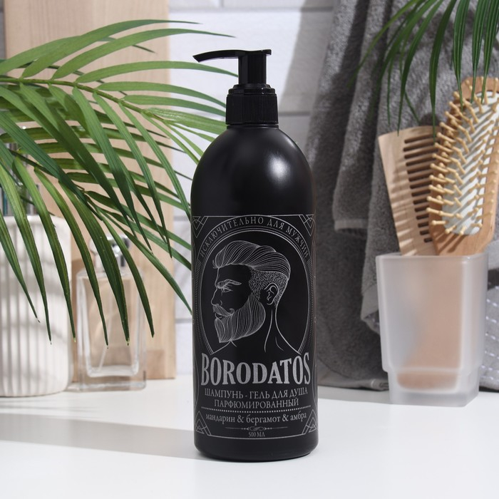 Шампунь-гель для душа Borodatos, 500 мл Шампунь-гель для душа Borodatos, 500 мл