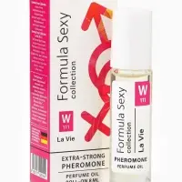 Парфюмерное масло женское с феромонами Formula Sexy Collection La Vie W111, 8 мл (по мотивам La Vie Est Belle (Lancome)