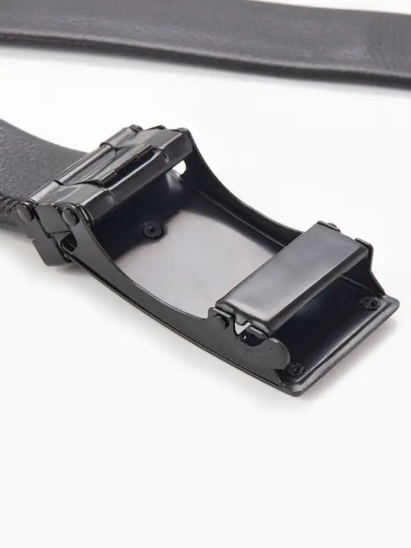 Ремень мужской &laquo;Великан&raquo; для полных, ширина 3.5 см, пряжка автомат, чёрный