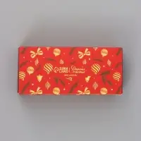Коробка подарочная для 3 конфет &laquo;Красная&raquo;, 13.3&times;3.3&times;5.8 см
