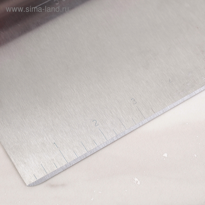 Шпатель кондитерский с размерной линейкой, 15,5×13 см, цвет МИКС Шпатель кондитерский с размерной линейкой, 15,5×13 см, цвет МИКС