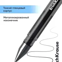 Ручка гелевая ErichKrause. G-Tone, чёрный стержень, узел 0.5 мм