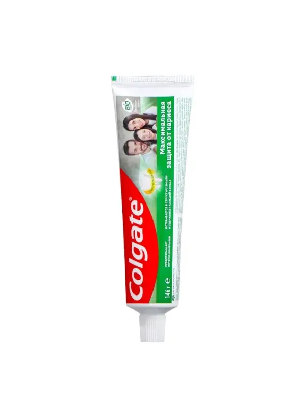 Зубная паста Colgate &laquo;Максимальная защита от кариеса&raquo;, двойная мята, 100 г
