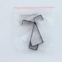 Крючки надверные Black Loft, 2 шт., металл, 5&times;6.5&times;1.5 см, чёрные