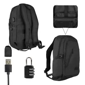 Рюкзак Mancro 15.6 Black