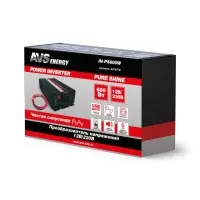 Автомобильный инвертор 12/220V AVS IN-PS600W Чистая синусоида