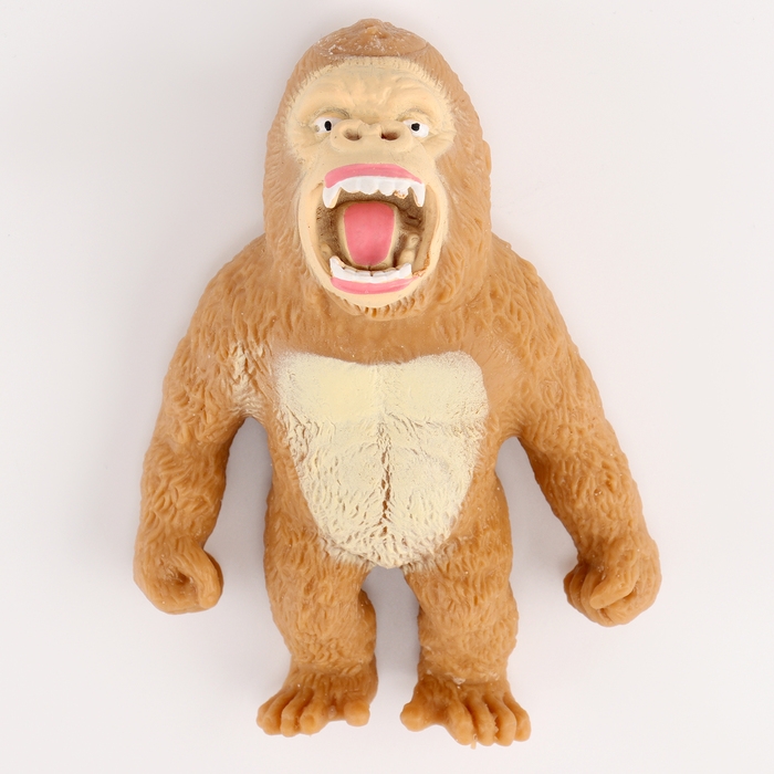 Антистресс сквиш мялка «Ярость орангутана», в пакете, с песком, тянучка Антистресс сквиш мялка «Ярость орангутана», в пакете, с песком, тянучка