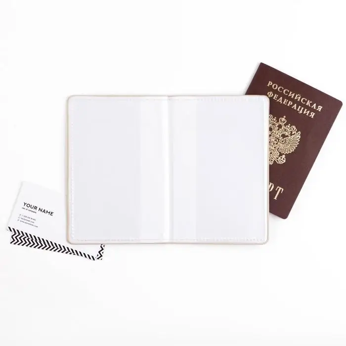 Обложка на паспорт &laquo;Расцветай!&raquo;, искусственная кожа