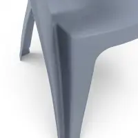 Кресло садовое Decorona DeForma, 55&times;53.5&times;78.5 см, пластиковое, цвет дымчатый кварц