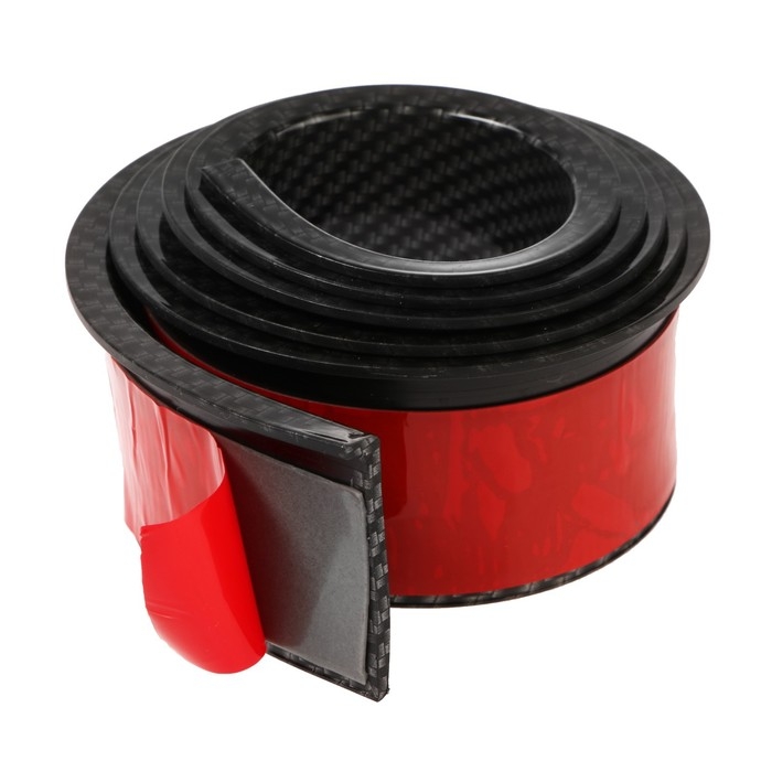 Клейкая лента для защиты колесных арок, 5.5 см × 1.5 м, под карбон Клейкая лента для защиты колесных арок, 5.5 см × 1.5 м, под карбон