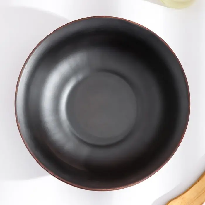 Блюдо для запекания &laquo;Ангоб&raquo;, 550 мл, 11&times;16 см, красная глина