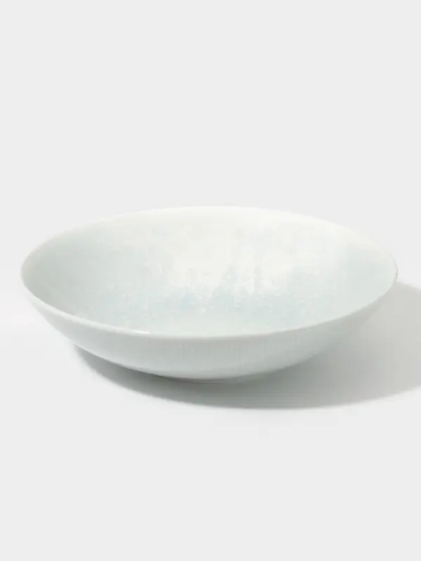 Тарелка глубокая Magistro Willow, d=22.9 см, 1.1 л, фарфор, голубая