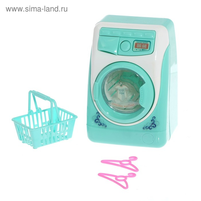 Бытовая техника «Стиральная машина», с аксессуарами, свет, звук Бытовая техника «Стиральная машина», с аксессуарами, свет, звук