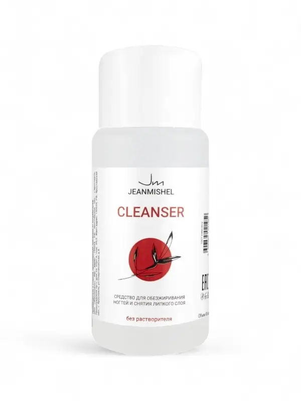 Средство для обезжиривания ногтей и снятия липкого слоя JEANMISHEL, 60 мл Средство для обезжиривания ногтей и снятия липкого слоя JEANMISHEL, 60 мл